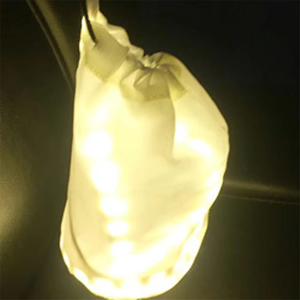 Tent LED Light Strip Waterproof Outdoor Camping Warm White Lamp Portable Impermeable Flexible Neon Strips Ribbon Lantern Lights